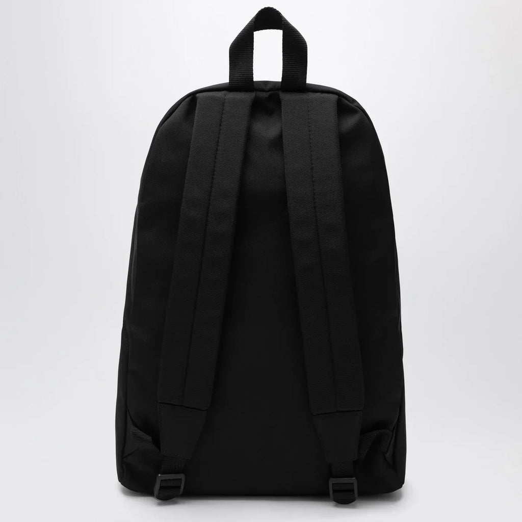 Balenciaga - Black Explorer backpack with logo patch